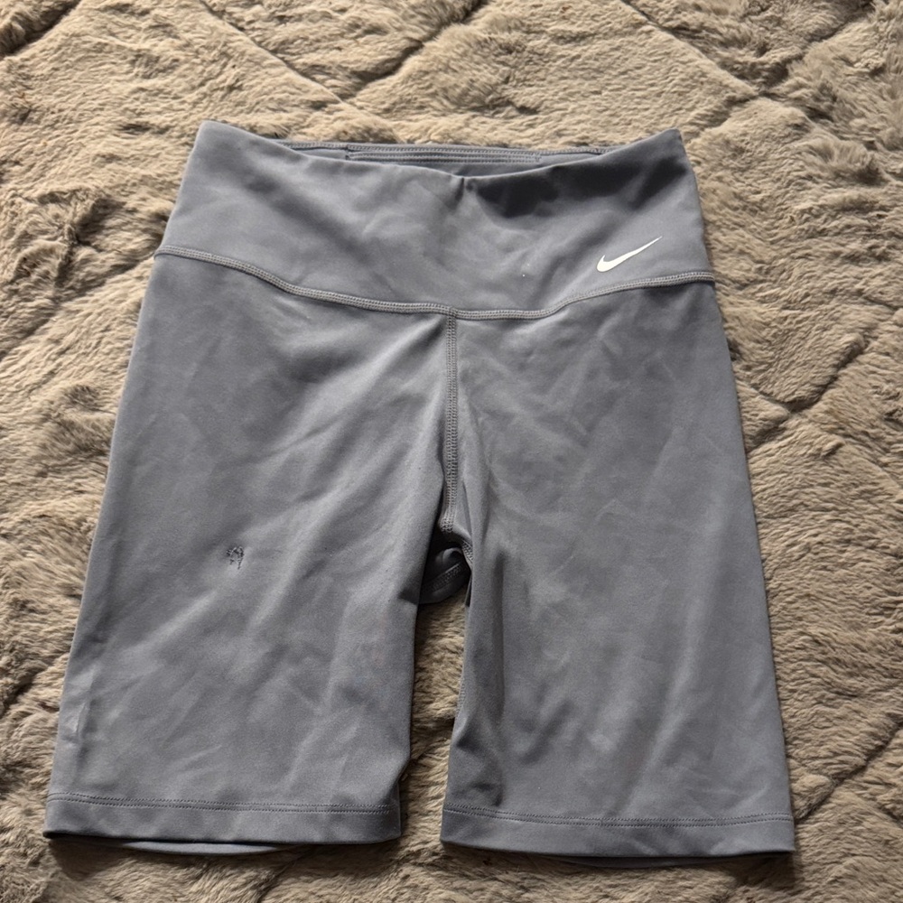 Nike Women's Bike Shorts in Gray